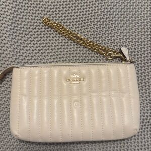 Coach large wristlet